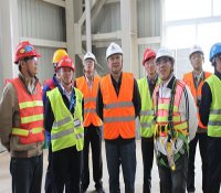 国家核电王炳华董事长到海阳核电检查FCD后续工程进展
