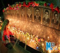 乌克兰举行切尔诺贝利核电站事故24周年纪念活动[组图]