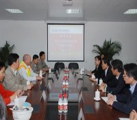 日本东芝公司到海阳SPMO交流访问