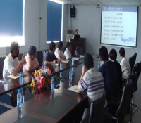 红沿河项目部与江苏核电公司就工程建设进行交流