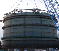 中核五公司三门核电一号机组CV三环提前18天运输吊装成功