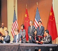 中美签署百亿美元新能源大单 覆盖核电等