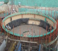 昌江核电工程2号核岛锥体钢衬里完工节点顺利实现