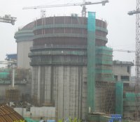 昌江核电2号反应堆筒身第17层砼浇筑顺利完成