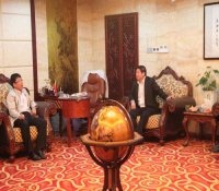 中国原子能科学研究院领导莅临三得利集团参观考察