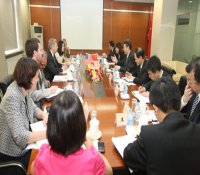 钱智民会见美国能源部副部长庞曼一行
