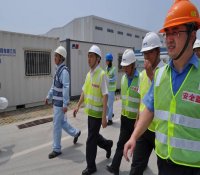 李晓明到福清核电现场检查工作