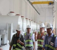 中核五公司总经理助理王明亮一行莅临福清核电项目部检查指导工作