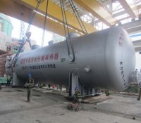福清核电2#机组汽水分离再热器B顺利吊装就位