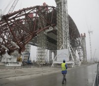 切尔诺贝利核电站部分加装防护罩 百年后有望成景点