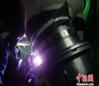 三代EPR台山核电1号机组主管道首个环路自动焊完成