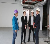 中核华兴公司陈宝智在德基集团走访调研