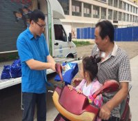 辽宁核电科普大篷车走进绥中内东社区