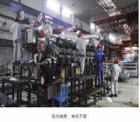 陕柴重工总装现场生产忙
