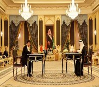 中沙两国领导人见证沙特高温堆海水淡化项目合资公司谅解备忘录签署