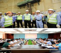十九大前夕 钱智民率团赴福清核电检查安全生产工作