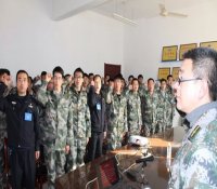 陕柴重工民兵工作接受检查