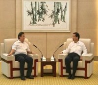 余剑锋拜会陕西省委书记胡和平 共同推动核科技深化合作