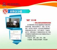 中核五公司质量管理小组活动 优秀成果和优秀推进者