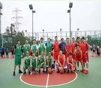 广利核力克上届集团运动会篮球赛亚军