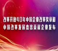中广核获改革开放40年中国改革发展杰出贡献企业