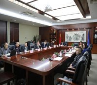 浙江省台州市仙居县委书记林虹一行莅临中核华兴公司考察交流