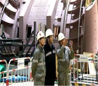 中核五公司王贵洪到福清项目部进行2019年安全警示月检查