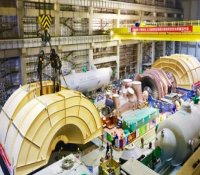 华龙一号全球首堆示范工程汽轮机本体安装工作基本完成