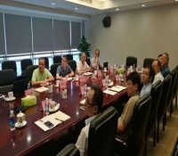 中核五公司总经理、党委副书记赵晨曦一行赴中石化广州工程有限公司开展合作交流
