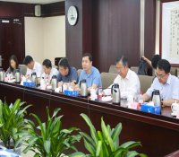 顾军一行赴中国核建调研指导工作