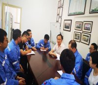 中核五公司检测分公司开展误照射辐射应急演练
