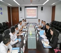 麒龙集团董事长刘耘等一行到中核二二公司交流